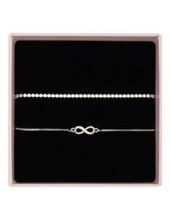 Adjustable Bracelet in Silver