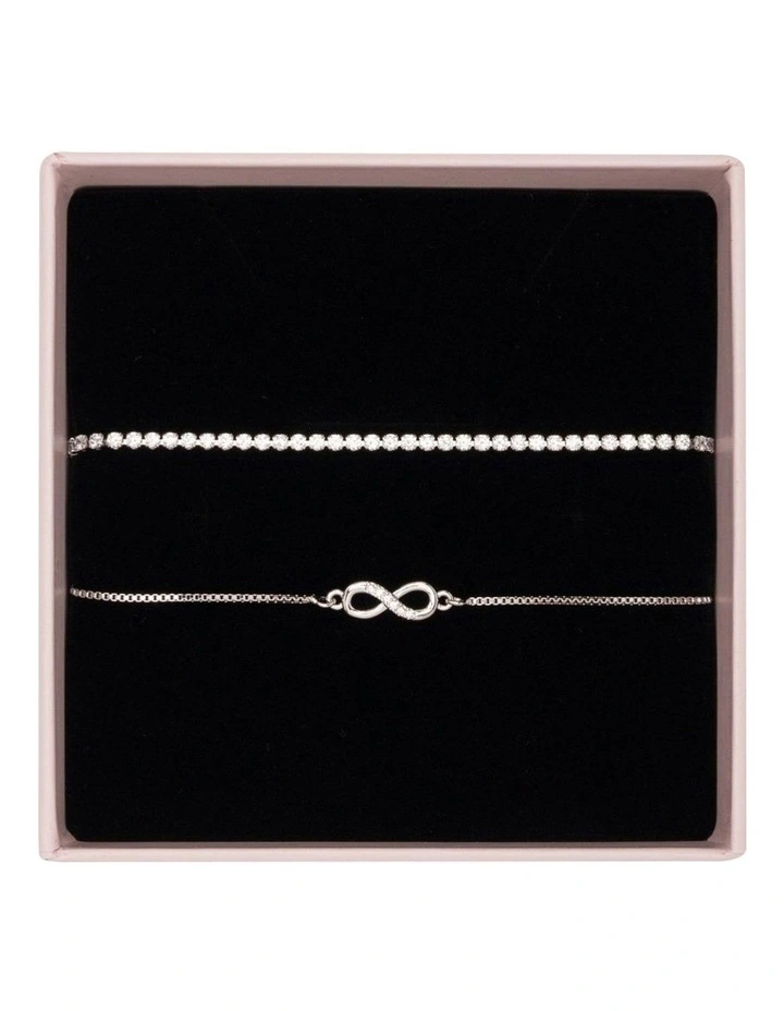 Adjustable Bracelet in Silver image 1