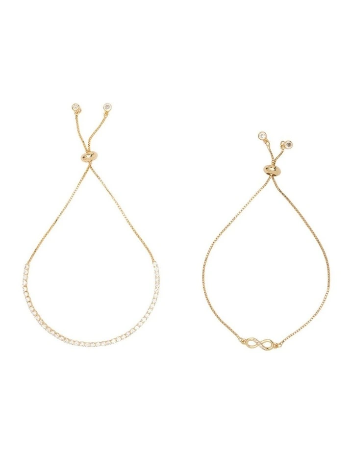 Adjustable Bracelet in Gold image 2