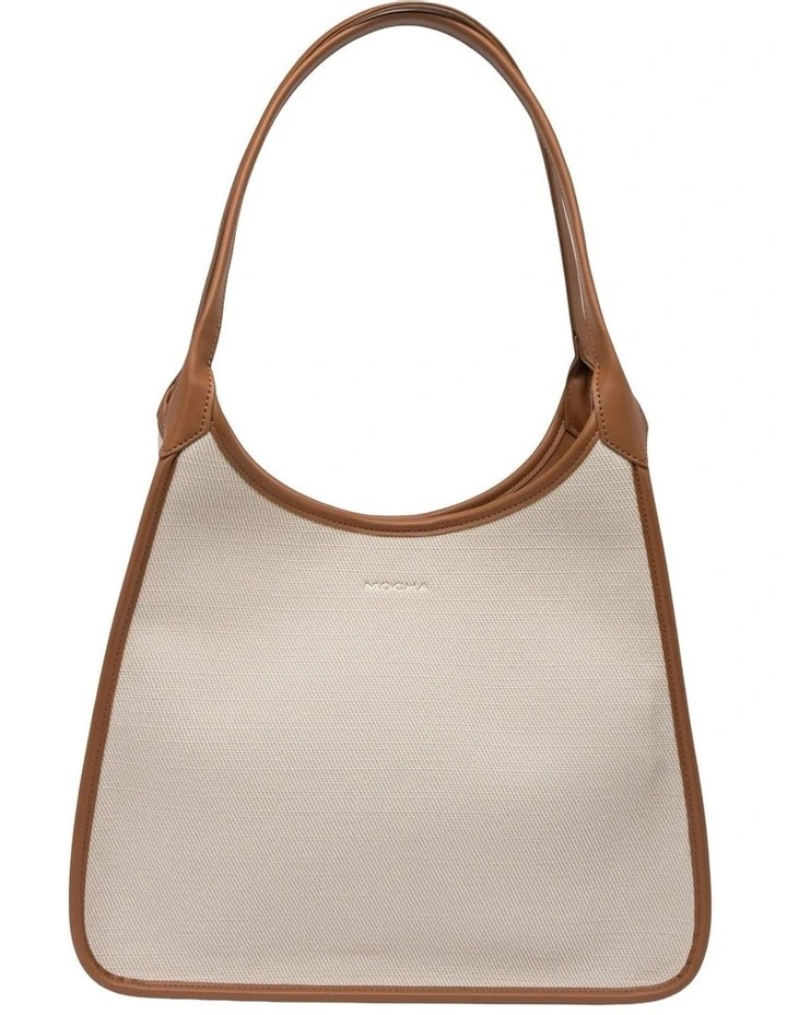 Mocha Marina Tote - Tan image 1