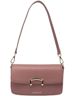 Estelle Crossbody Bag in Dusty Rose