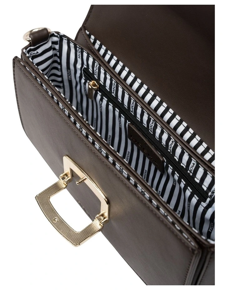 Estelle Crossbody Bag in Choc image 3