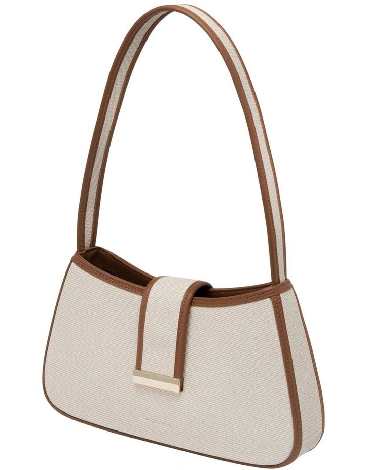 Marina Shoulder Bag in Tan image 2