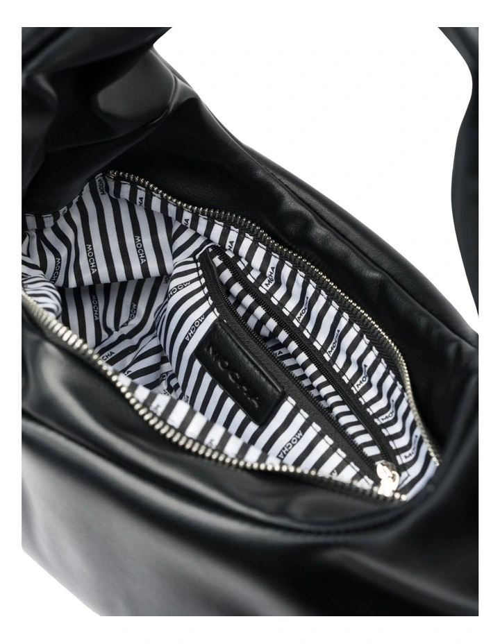 Capri Shoulder Bag in Black image 3