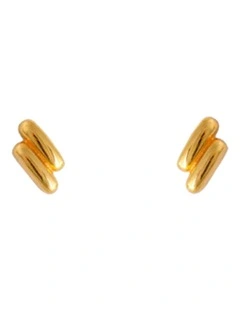 Bianc Leni Studs in Gold