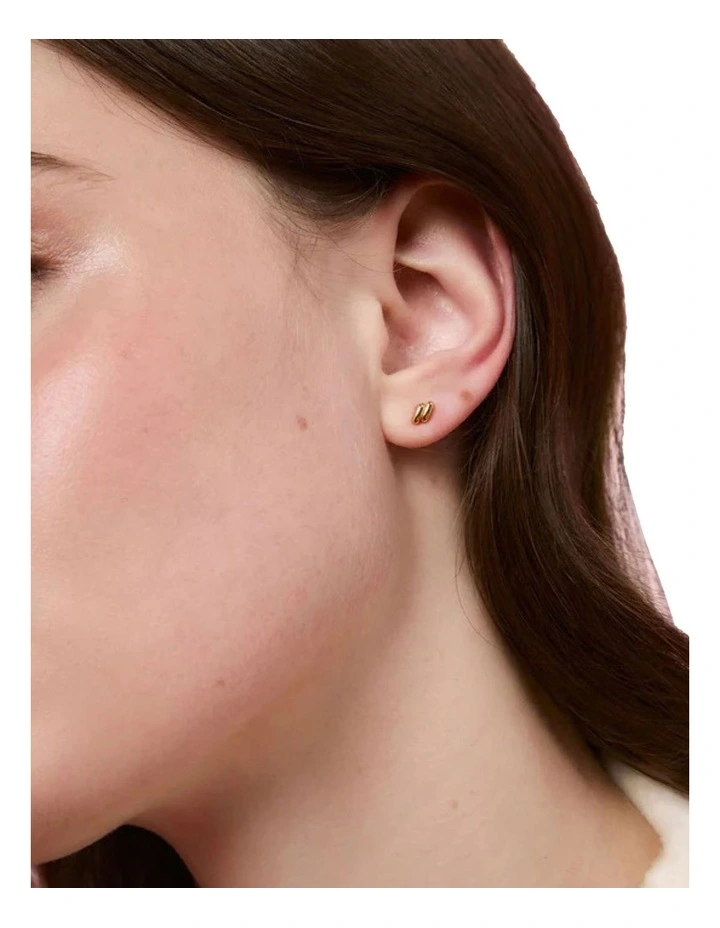 Bianc Leni Studs in Gold image 2