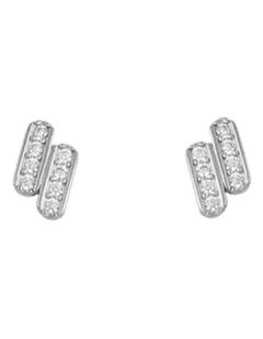 Bianc Lumi Studs in Silver