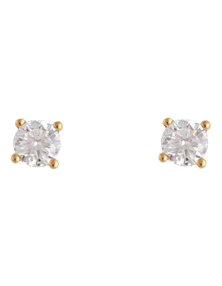Bianc Zella Studs in Gold image 1