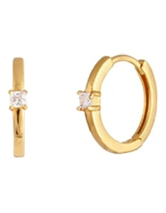 Bianc Elsie Huggies Earrings in Gold