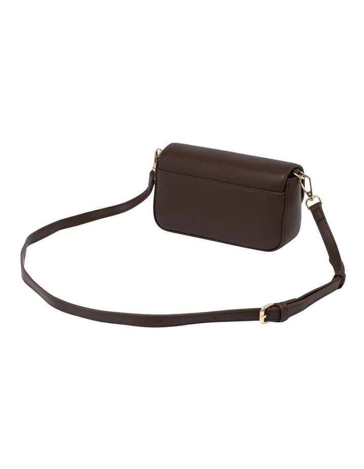 Donnette Half-Chain Bag in Chocolate image 2