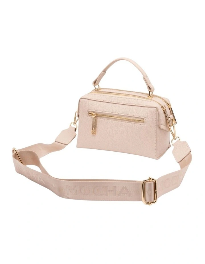 Mocha Sienna Stud Boxy Crossbody in Ecru image 2