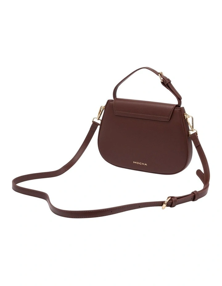 Dakota Top Handle Crossbody Bag in Chestnut image 2