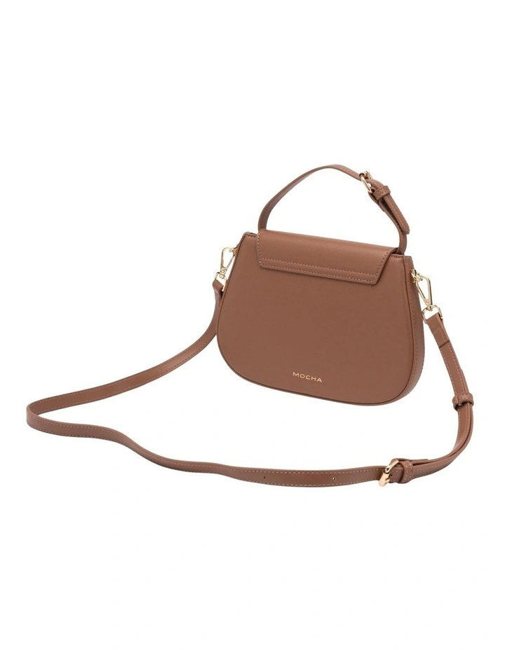 Dakota Top Handle Crossbody Bag in Taupe image 2