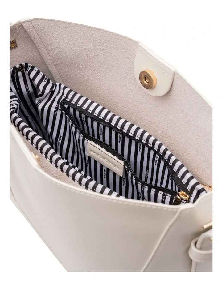 Isla Tote Bag in Ecru image 3