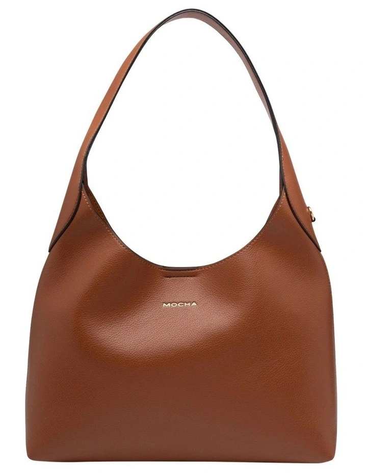 Terry Shoulder Bag in Tan image 1