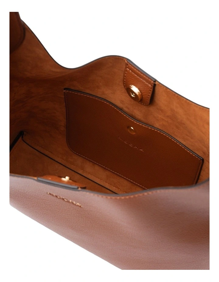 Terry Shoulder Bag in Tan image 3