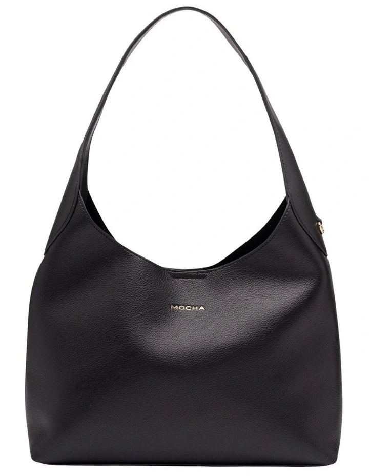 Terry Shoulder Bag in Black image 1