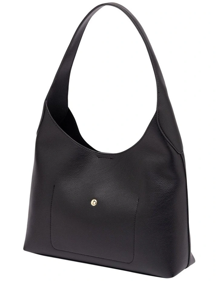 Terry Shoulder Bag in Black image 2