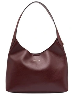 Terry Shoulder Bag in Merlot