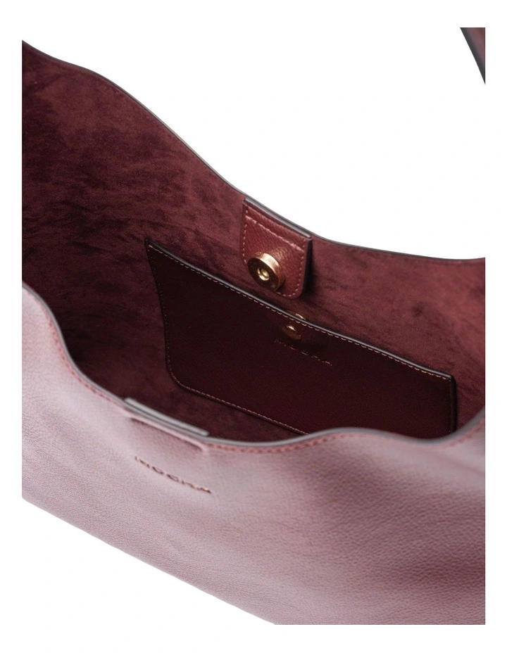 Terry Shoulder Bag in Merlot image 3