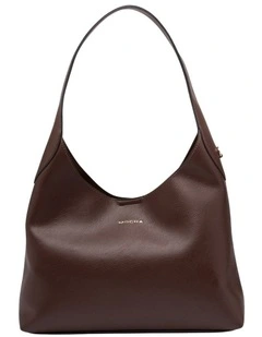 Terry Shoulder Bag in Dark Chocolate