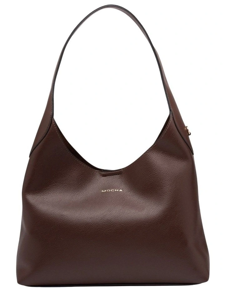 Terry Shoulder Bag in Dark Chocolate image 1