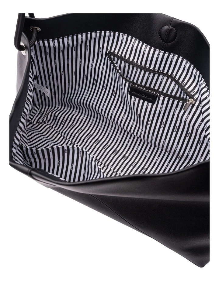Lina Knotted Shoulder Bag in Black image 5