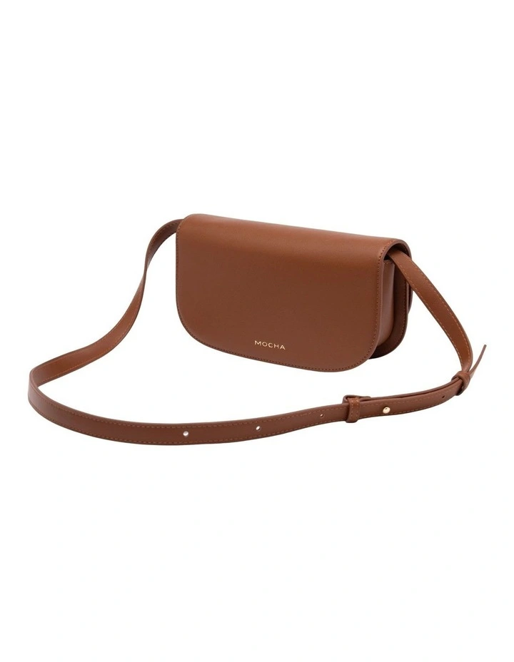 Avery Boxy Shoulder Bag in Tan image 2