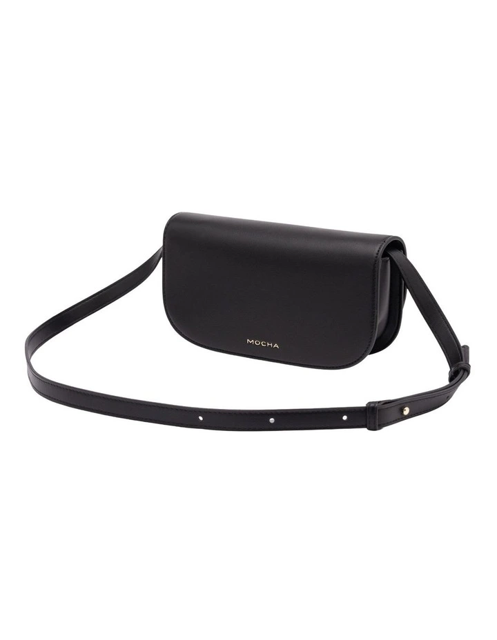 Avery Boxy Shoulder Bag in Black image 2