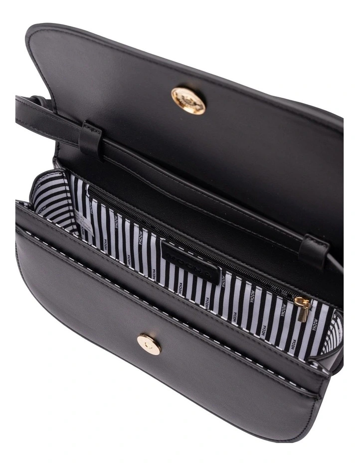 Avery Boxy Shoulder Bag in Black image 3