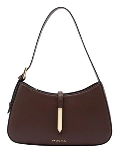 Mocha Renae Shoulder Bag - Espresso