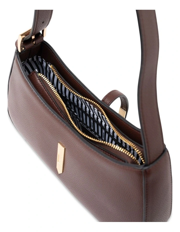 Mocha Renae Shoulder Bag - Espresso image 3