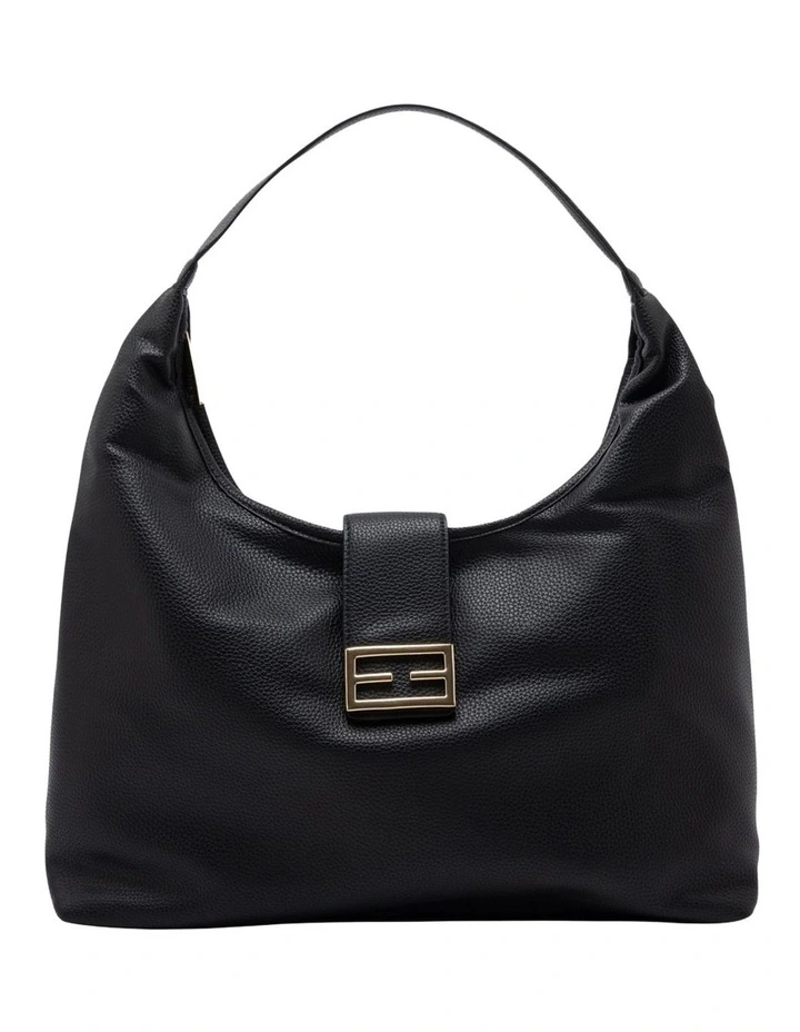 Mocha Effie Hobo Bag - Black image 1