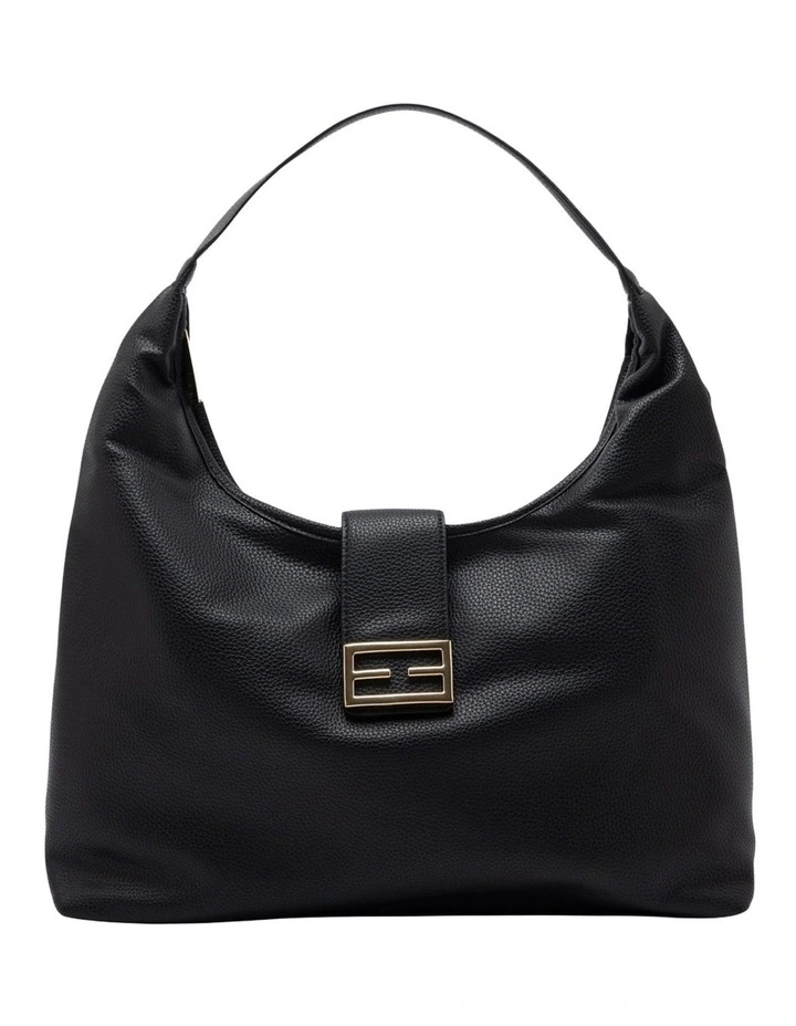 Mocha Effie Hobo Bag - Black image 1