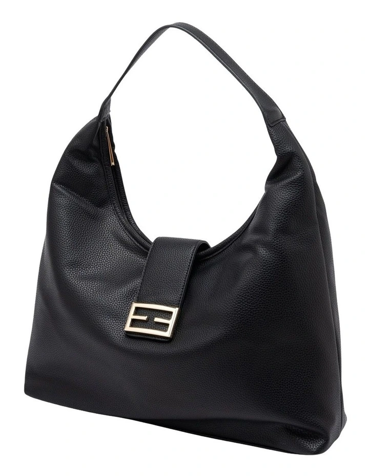 Mocha Effie Hobo Bag - Black image 2