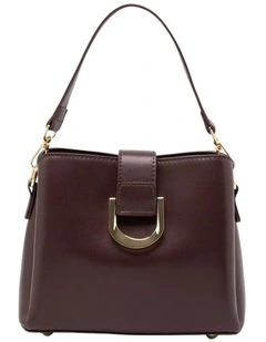 Mocha Lottie Crossbody Bag - Espresso