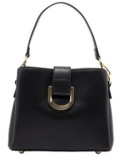 Mocha Lottie Crossbody Bag - Black