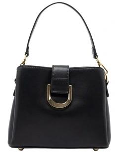 Mocha Lottie Crossbody Bag - Black