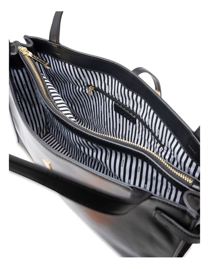 Mocha Renae Tote Bag - Black image 3