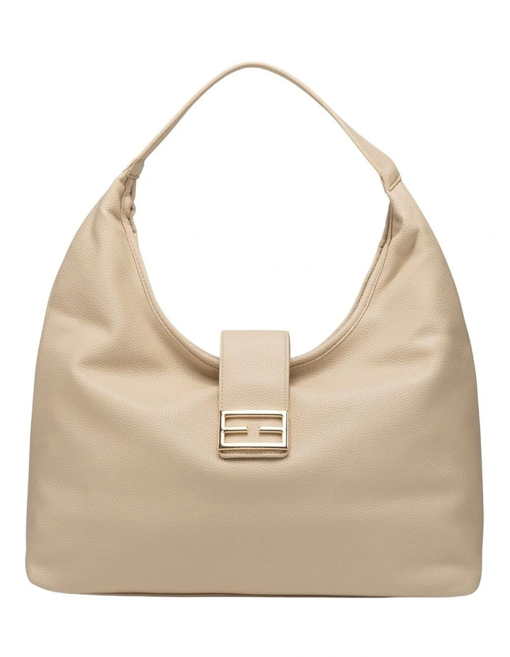 Mocha Effie Hobo Bag - Cream image 1