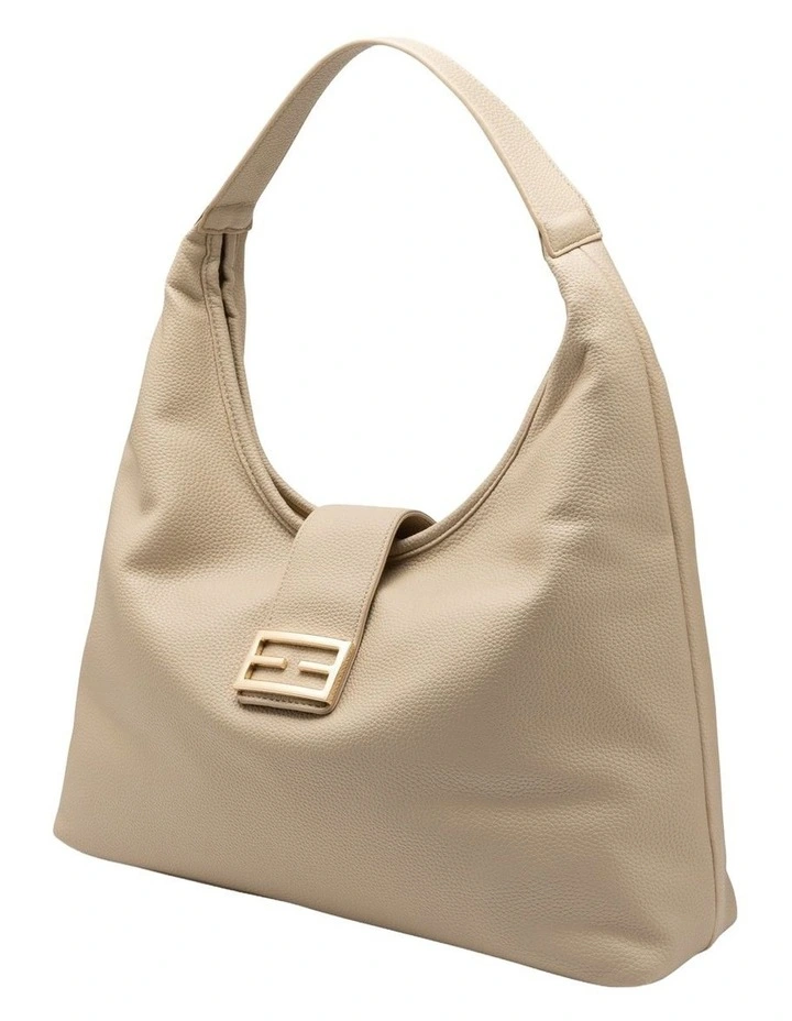 Mocha Effie Hobo Bag - Cream image 2