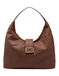 Mocha Effie Hobo Bag - Tan