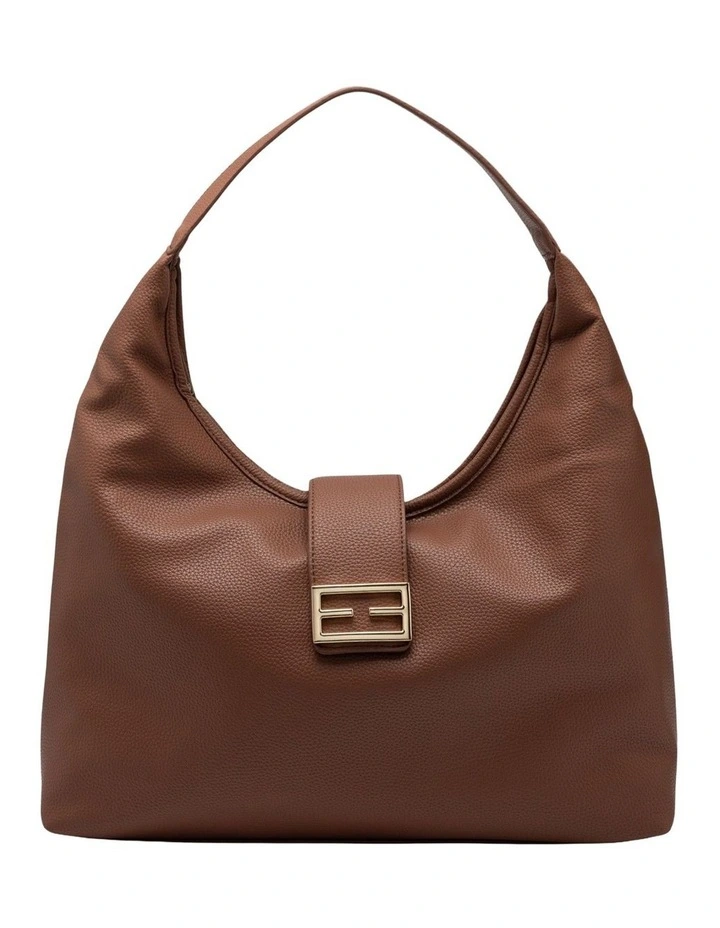 Mocha Effie Hobo Bag - Tan image 1