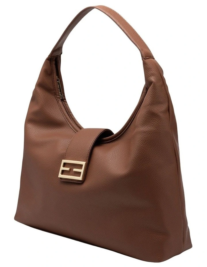 Mocha Effie Hobo Bag - Tan image 2