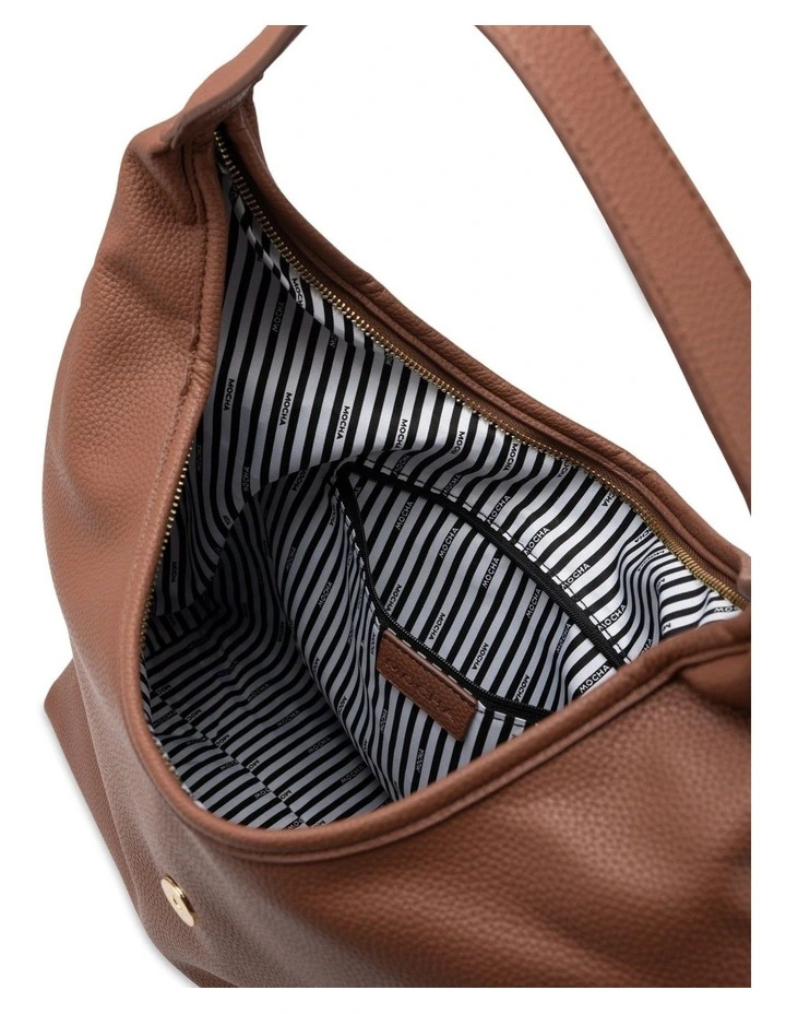 Mocha Effie Hobo Bag - Tan image 3