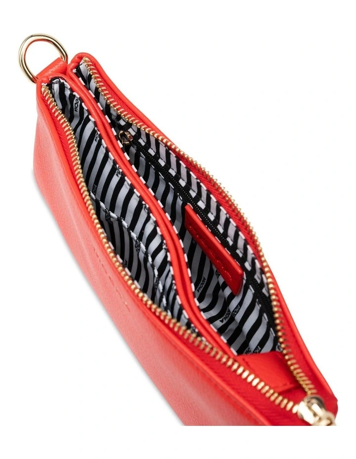 Mocha Cleo Double Shoulder Bag - Red image 3