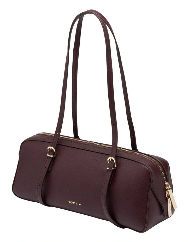 Mocha Lucia Shoulder Bag - Fig image 2