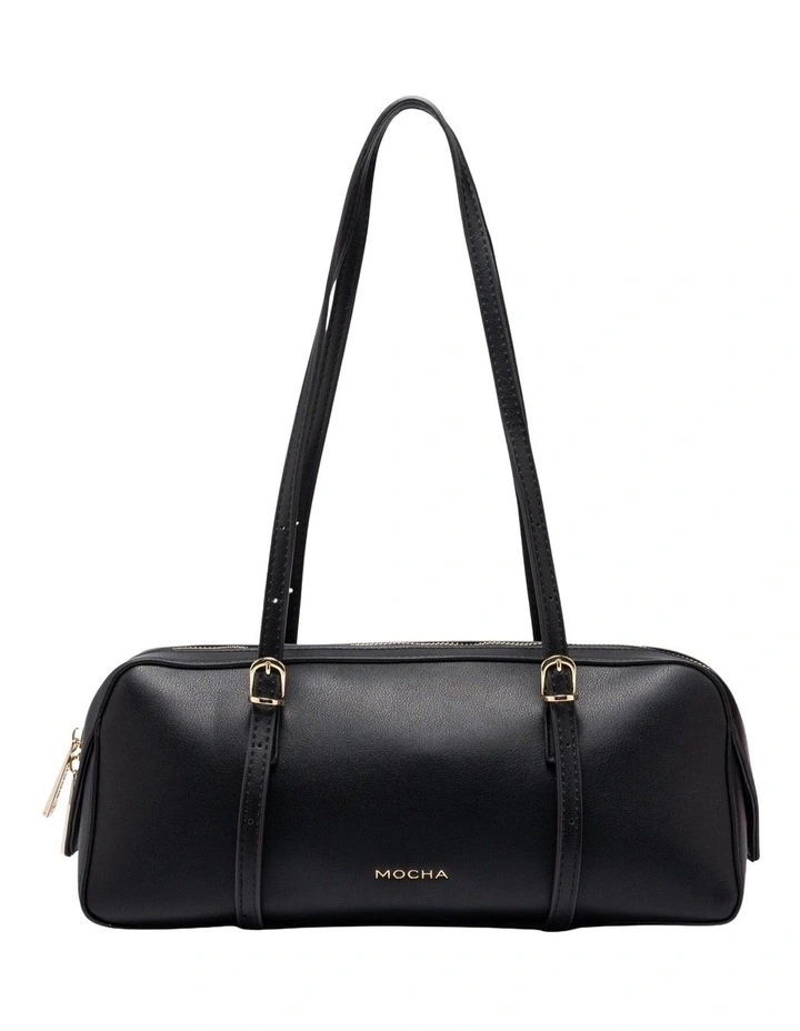 Mocha Lucia Shoulder Bag - Black image 1