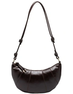 Mocha Selene Shoulder Bag - Fig