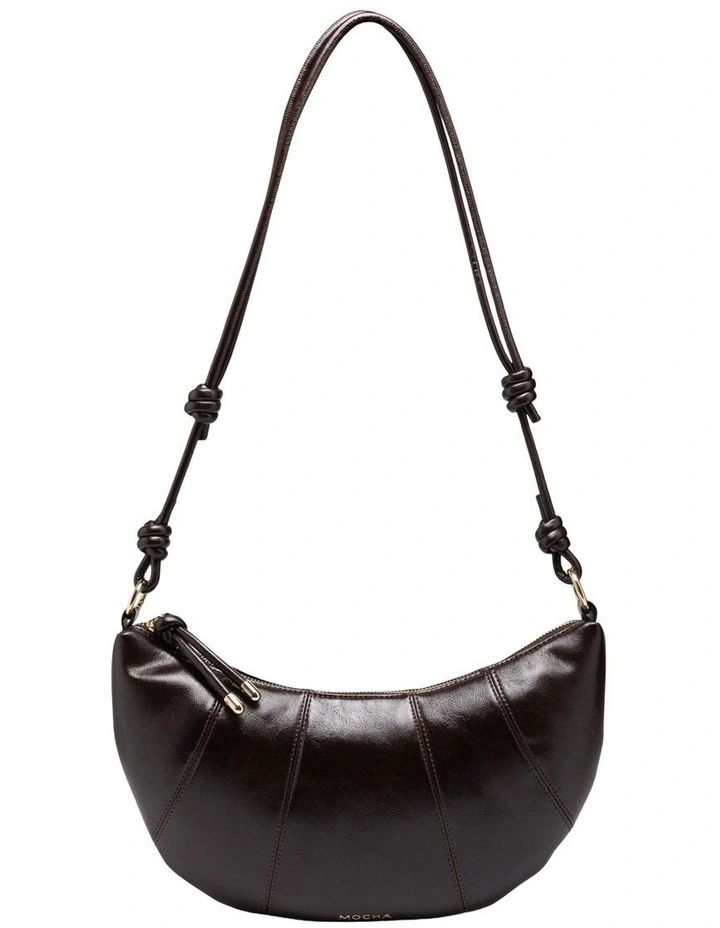 Mocha Selene Shoulder Bag - Fig image 1